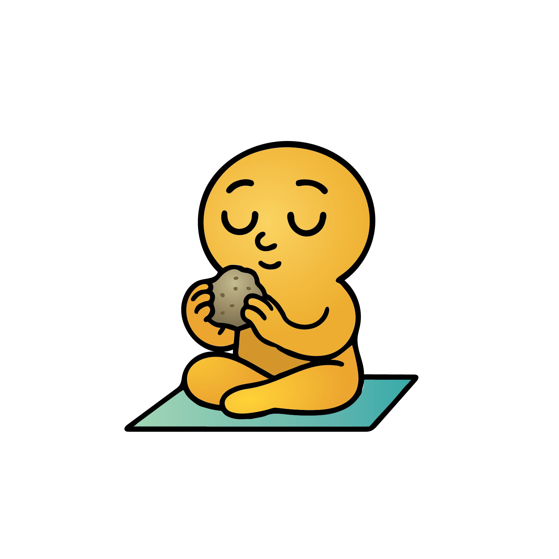 Texture Focus character illustration