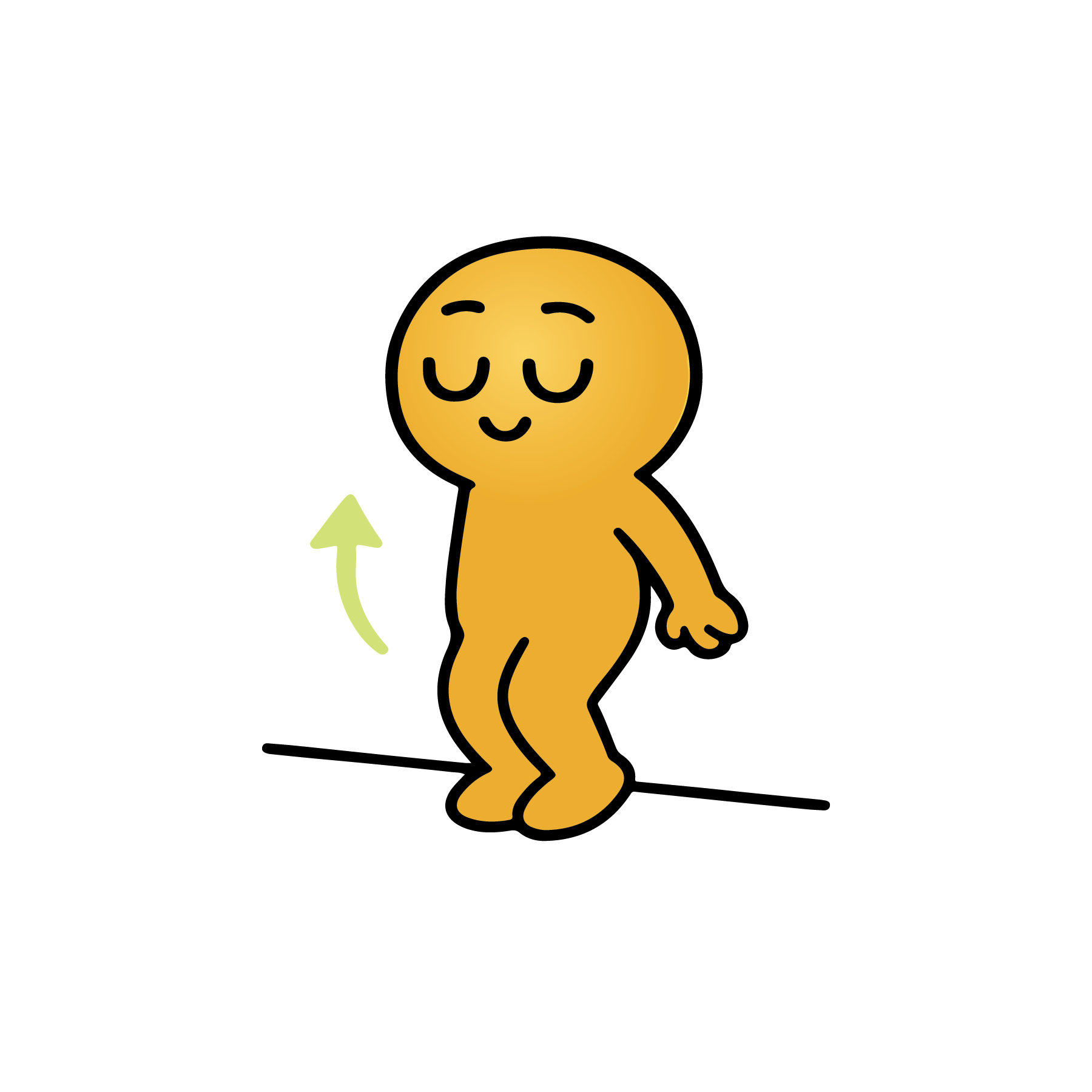 Calf Pump Reset character illustration